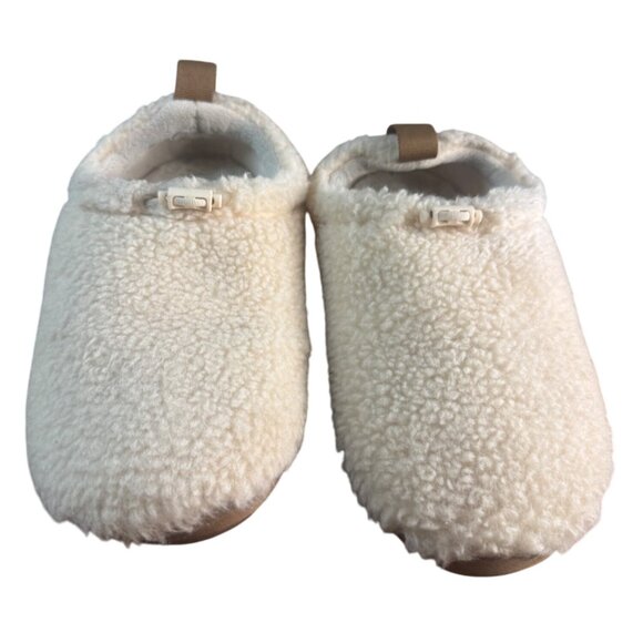 UGG Cozy Bootie Plushy Slippers Women's Size 6  NATURAL/CHESTNUT - Picture 1 of 10